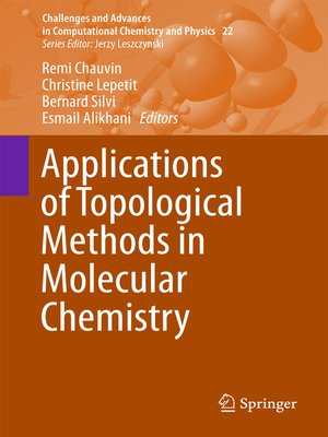 cover image of Applications of Topological Methods in Molecular Chemistry
